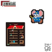 BNE-005 ナムコ レジェンダリーシリーズ ステッカー 2枚セット マッピー Bセット [キャラクターグッズ]