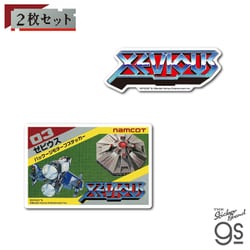 BNE-014 ナムコ レジェンダリーシリーズ ステッカー 2枚セット ゼビウス Aセット [キャラクターグッズ]