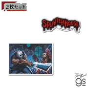 BNE-028 ナムコ レジェンダリーシリーズ ステッカー 2枚セット スプラッターハウス Aセット [キャラクターグッズ]