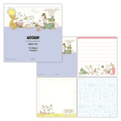 限定 メモ ムーミン ネイチャーブルー EFM-834-289