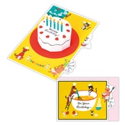 誕生日カード ケーキ作り2 EAR-836-818