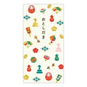 限定 年賀祝儀封筒 お札用 箔 正月柄へび 2枚入 NME-837-624