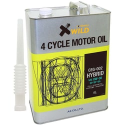 AZ エンジンオイル 4L 車用 0W-30 SP/GF-6A 【CEG-002/HYBRID】VHVI+PAO 100%化学合成油 自動車用 4輪用 EG764