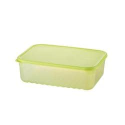 保存容器 3.2L トレー付き 鮮度保持 長方形 グリーン ロック＆ロック キープフレッシュ 食洗機・電子レンジ 対応 HLE5600NTCR