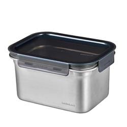 ステンレス 保存容器 電子レンジ オーブン 食洗機 対応 2.0L 長方形 シルバー ロック＆ロック ステンハード LST516
