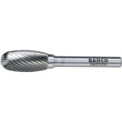 BAHE1222M08 [タマゴ形超硬ロータリーバー シングルカット 刃径12mm]