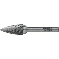 BAHG1225M08X [トンガリ形超硬ロータリーバー ダブルカット 刃径12mm]