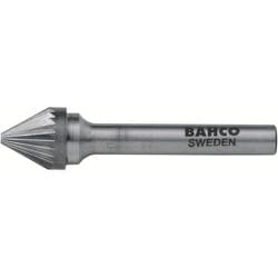 BAHJ1616M08 [60°円錐形超硬ロータリーバー シングルカット 刃径16×刃長16mm]