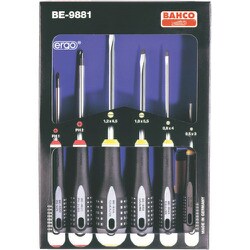 BE-9886 [絶縁ドライバー エルゴドライバーセット BE-8030（0.5×3.5×75mm）他 6本セット]