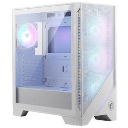 ほぼ未使用 MSI MAG FORGE 320R AIRFLOW WHITE MSI MAG FORGE 320R White Airflow - Obudowy do komputera