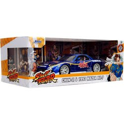 ストリートファイター 1/24フィギュア付き 1993 マツダ RX-7 +春麗 Amazon.co.jp: ストリートファイター 1/24スケール ダイキャスト