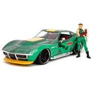 JADA30837 1969 シボレー・コルベットスティングレイ + キャミィ ストリートファイター 1/24 スケール ダイキャストミニカー [ダイキャストミニカー]