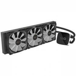 360mmラジエーター搭載 水冷クーラー Eskimo Junior NEON 36 ブラック GF-ES-JR-NEON-360-BK