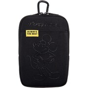 XYMG4FE1 BLK [24F FLAT POUCH BLACK MICKEY ユニセックス ブラック]