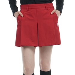 ADLA452L RED [24F ボックスプリーツ 4WAYキュロット レディース Lサイズ レッド]