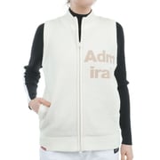 ADLA474M WHT [24F バックボア フルジップベスト レディース Mサイズ ホワイト]