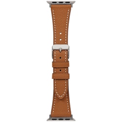 OWL-MINAWBS01-BR [Apple Watch（38/40/41mm）用 スリムイタリアンレザーバンド mignonne（ミニョン） マホガニー]
