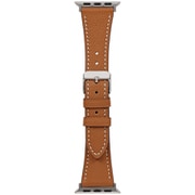OWL-MINAWBS01-BR [Apple Watch（38/40/41mm）用 スリムイタリアンレザーバンド mignonne（ミニョン） マホガニー]