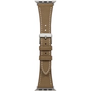 OWL-MINAWBS01-TP [Apple Watch（38/40/41mm）用 スリムイタリアンレザーバンド mignonne（ミニョン） トープ]