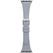 OWL-MINAWBS02-BL [Apple Watch（38/40/41mm）用 ニュアンスカラー スリムレザーバンド mignonne（ミニョン） ダルブルー]