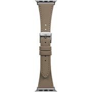 OWL-MINAWBS02-MO [Apple Watch（38/40/41mm）用 ニュアンスカラー スリムレザーバンド mignonne（ミニョン） モカ]