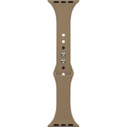 OWL-MINAWBS03-MO [Apple Watch（38/40/41mm）用 ニュアンスカラー スリムシリコンバンド mignonne（ミニョン） モカブラウン]