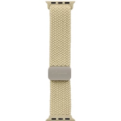 OWL-MINAWBS04-KI [Apple Watch（38/40/41mm）用 ニュアンスカラー マグネティックループ mignonne（ミニョン） キナリ]