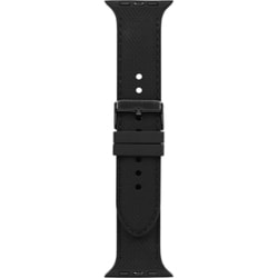 OWL-TACAWBL03-BK [Apple Watch（42/44/45/49mm）用 レザーライクシリコンバンド TACT IX（タクトナイン） ブラック]