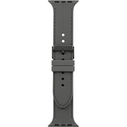 OWL-TACAWBL03-GY [Apple Watch（42/44/45/49mm）用 レザーライクシリコンバンド TACT IX（タクトナイン） チャコールグレー]
