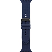 OWL-TACAWBL03-NV [Apple Watch（42/44/45/49mm）用 レザーライクシリコンバンド TACT IX（タクトナイン） ネイビー]