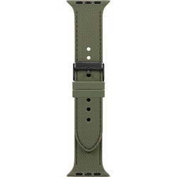 OWL-TACAWBL03-SA [Apple Watch（42/44/45/49mm）用 レザーライクシリコンバンド TACT IX（タクトナイン） ダークセージ]