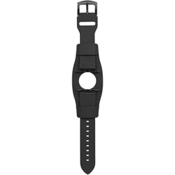 OWL-TACAWBL04-BK [Apple Watch（42/44/45/49mm）用 パイロットレザーストラップ TACT IX（タクトナイン） ブラック]