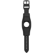 OWL-TACAWBL04-BK [Apple Watch（42/44/45/49mm）用 パイロットレザーストラップ TACT IX（タクトナイン） ブラック]