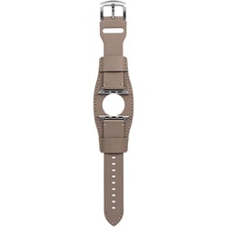OWL-TACAWBL04-TP [Apple Watch（42/44/45/49mm）用 パイロットレザーストラップ TACT IX（タクトナイン） トープ]