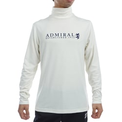 ADMA4842 WHT [24F ソフトタッチ ロングスリーブ タートルシャツ メンズ LLサイズ ホワイト]
