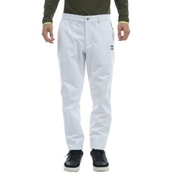 ADMA496L WHT [24F 撥水 ボンディングパンツ メンズ Lサイズ ホワイト]