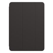 iPad Pro 11インチ（M4）用 [FLIP SHELL] 背面クリア フリップシェルケース ライトブラック TRV-IPD2411-FS-SMBK