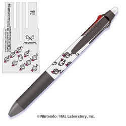 キャラクターグッズ 星のカービィ フリクションボール3 スリム 3色ボールペン 0.5mm 6. 旗あげゲーム