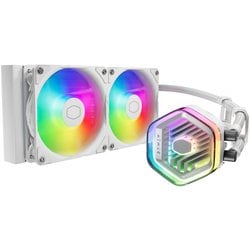 ヨドバシ.com - クーラーマスター Cooler Master MasterLiquid 240 Atmos White デュアルチャンバーポンプ  高風量・長寿命ファン搭載 240mmラジエーターサイズ 簡易水冷 CPUクーラー MLX-D24M-A25PZ-RW 通販【全品無料配達】