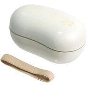 おもむき 二段豆弁当 アイボリー 470ml PUN397004