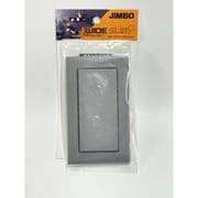 NWS01008MGYSPS [J・ワイドスリムシリーズ スイッチセット＋プレート 1個用 表示灯なし 3路シングル メタリックグレー 1セット]