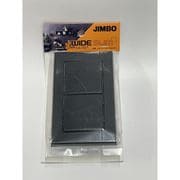 NWS02008MBKSPS [J・ワイドスリムシリーズ スイッチセット＋プレート 2個用 表示灯なし 3路ダブル メタリックブラック 1セット]