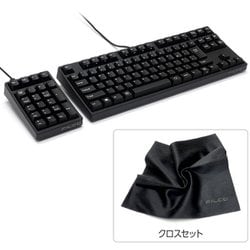 パソコン用キーボード Majestouch TKSPオフィスセット 茶軸 黒 日本語 FKBN9122M/NB-FC
