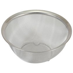 ボウル型 ザル ステンレス製 18cm 足付 Style Kitchenware 食洗機対応 LD-381