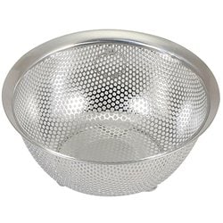 パンチングザル ステンレス製 13cm 足付 Style Kitchenware 食洗機対応 LD-385