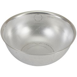 パンチングザル ステンレス製 24cm 足付 Style Kitchenware 食洗機対応 LD-389