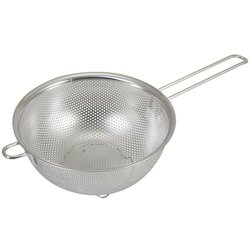 パンチストレーナー ステンレス製 18cm 足付 Style Kitchenware 食洗機対応 LD-395