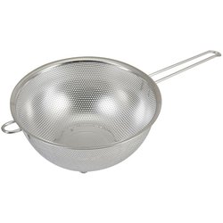 パンチストレーナー ステンレス製 21cm 足付 Style Kitchenware 食洗機対応 LD-396