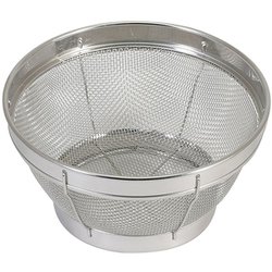 キッチンザル ステンレス製 16cm 足付 Style Kitchenware 食洗機対応 LD-397
