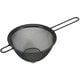 ストレーナーザル シリコーン加工 ステンレス製 16cm 足付 ブラック Style Kitchenware 食洗機対応 LD-444